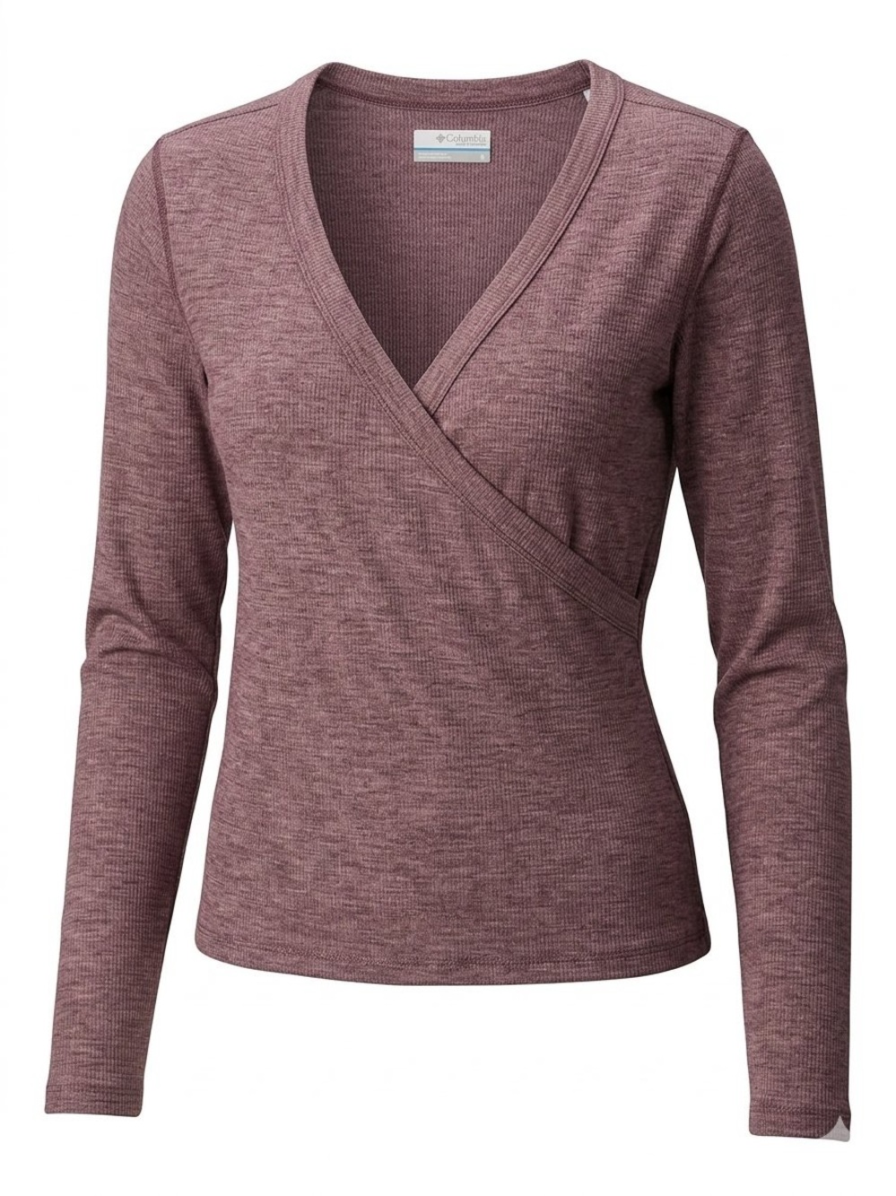 Columbia Women's Mauve V-Neck Wrap Top / XS /